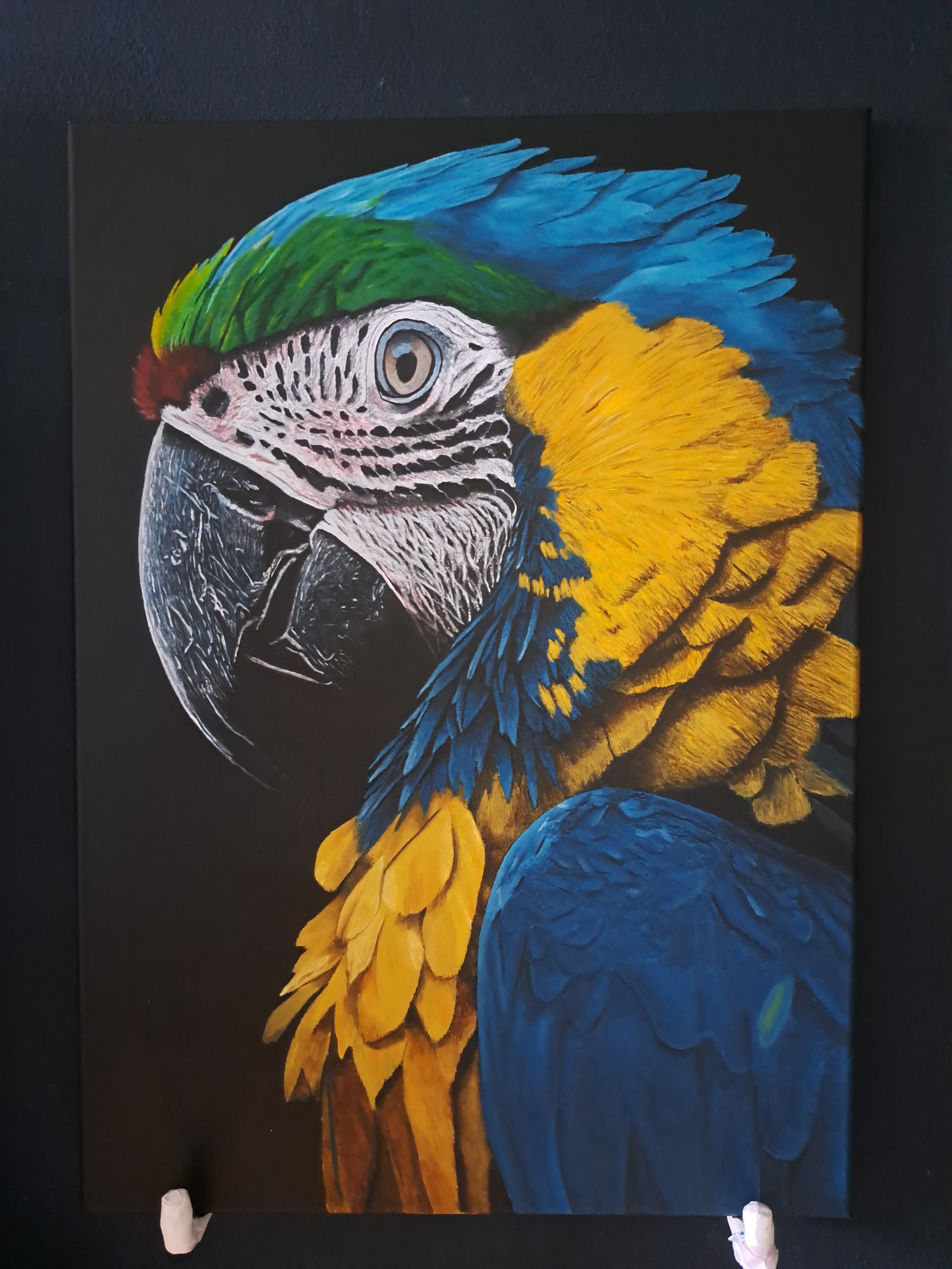 tropical majesty original painting