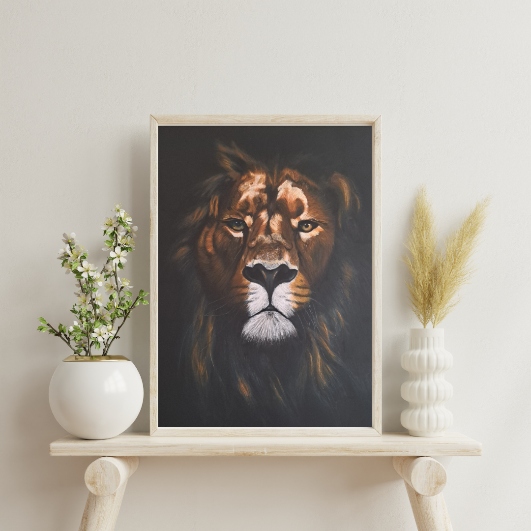 King of All Animals Poster Print