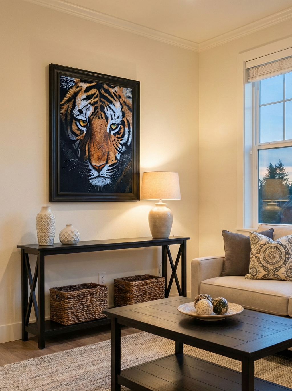 eye of the tiger original painting