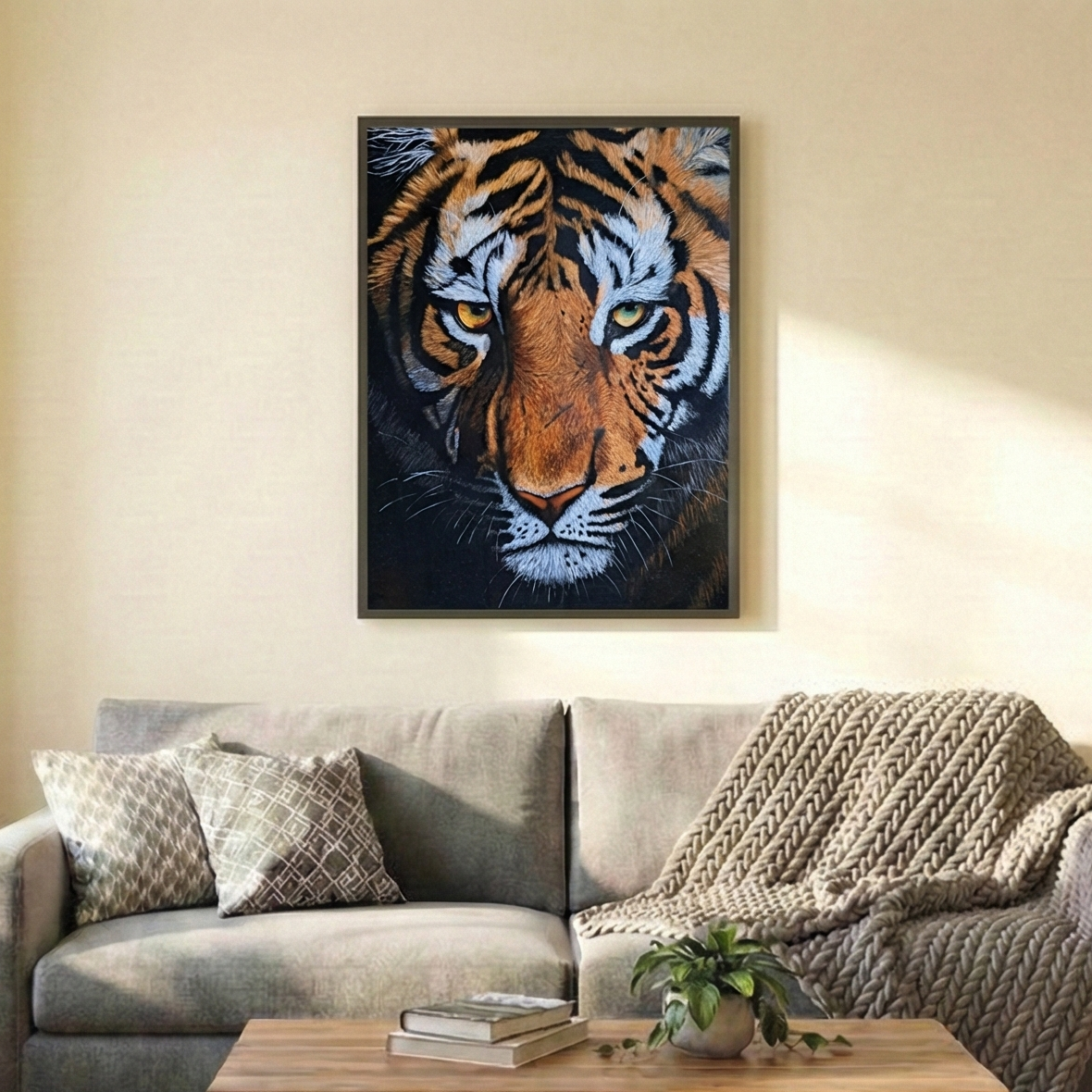 Eye of the Tiger Poster Print