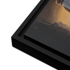 Unsung Hero Framed Canvas Print