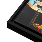 Judas Maccabeus & Modern Jerusalem Art | The Origin of Hanukkah Framed Canvas