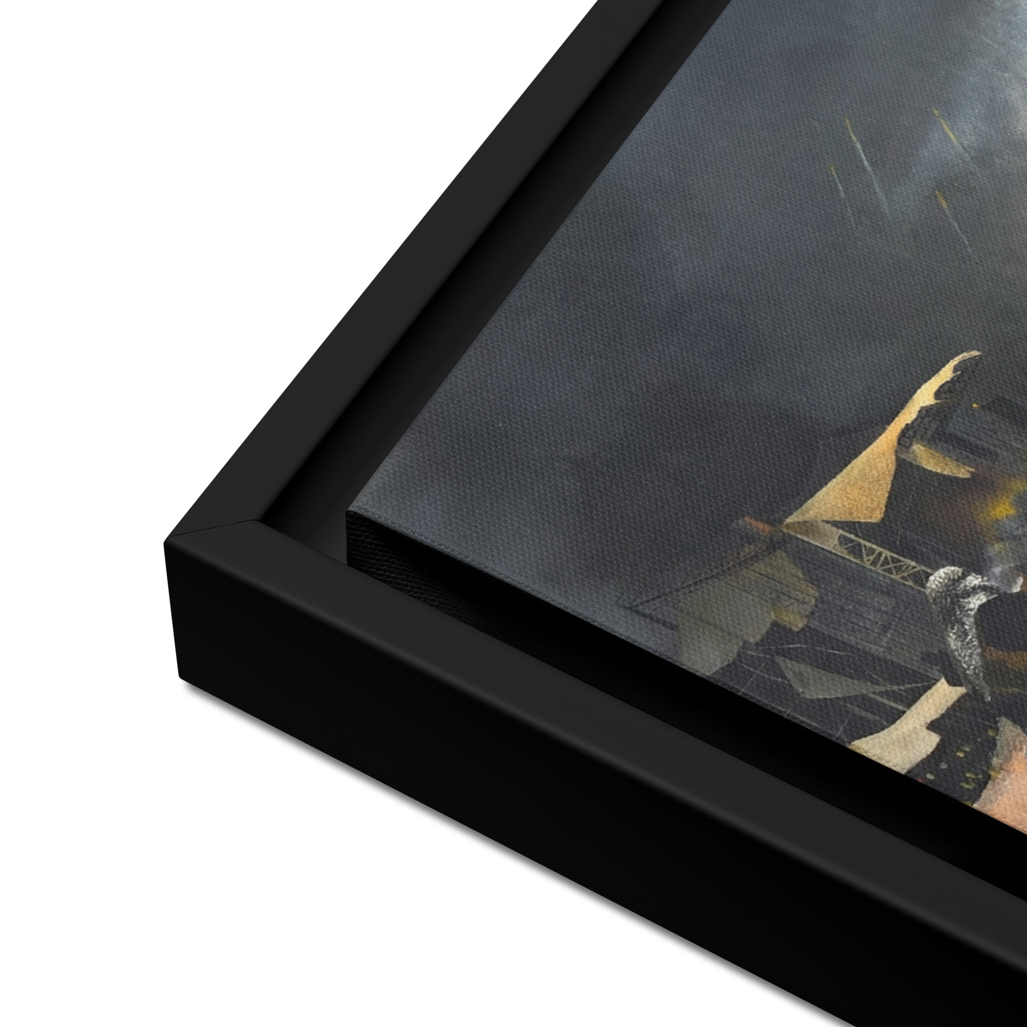 From the Ashes: A Prayer Framed Canvas