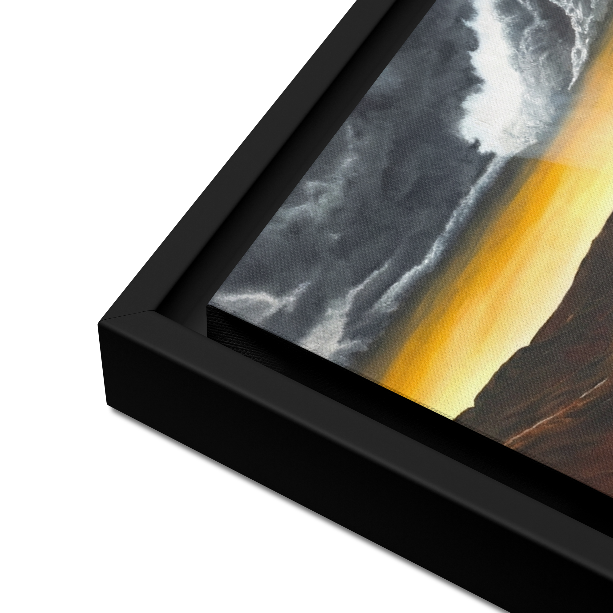 The Eternal Homecoming Framed canvas