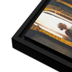Here I Am Framed canvas