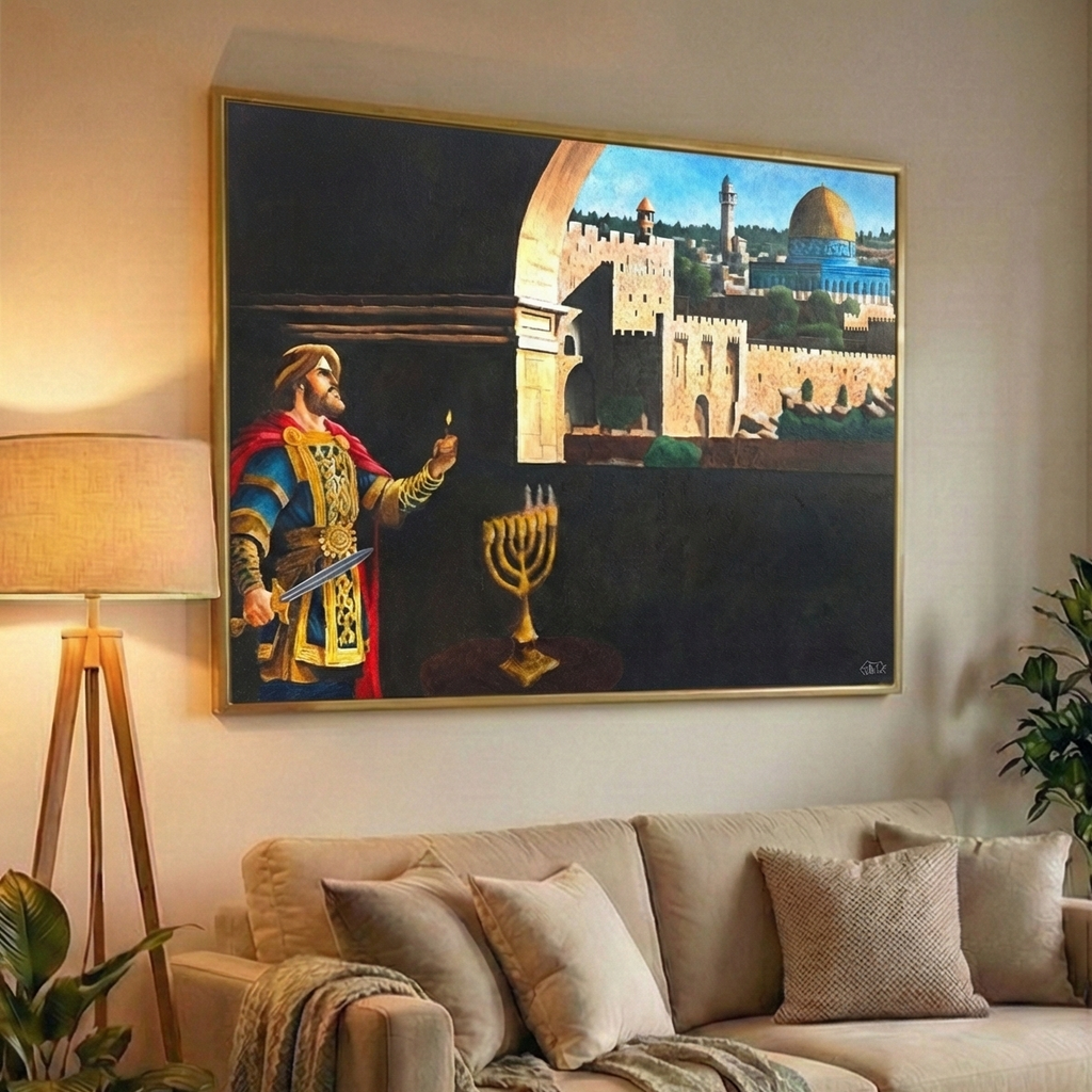 Light within the Temple Poster