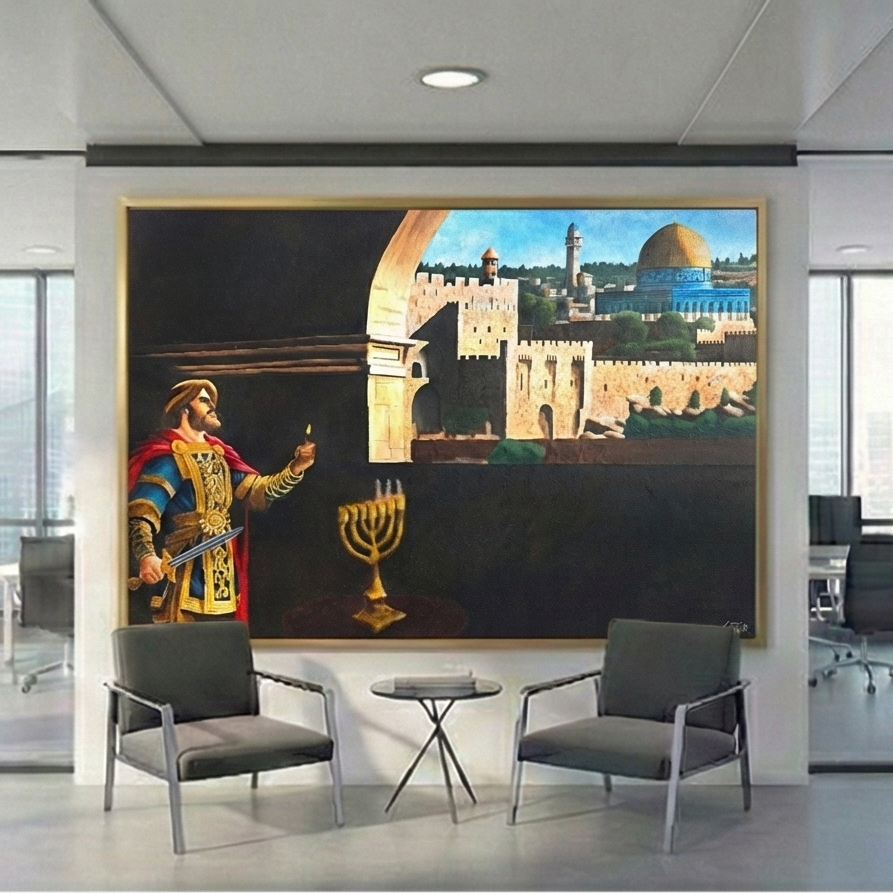 Light within the Temple Poster