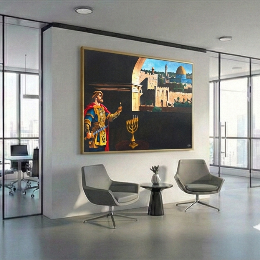 Light within the Temple Poster