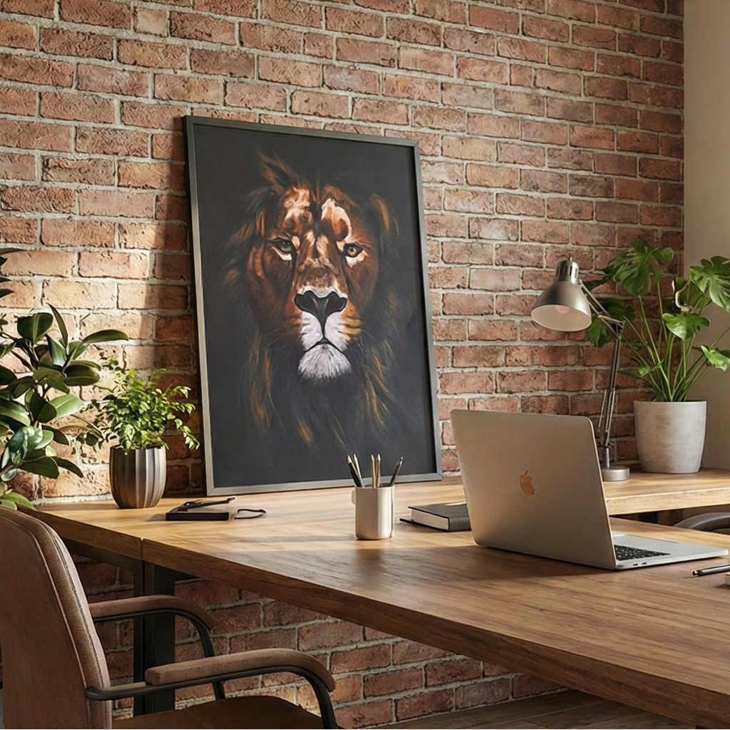 King of All Animals Poster Print